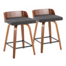 Maya - 24" Fixed-Height Counter Stool (Set of 2)