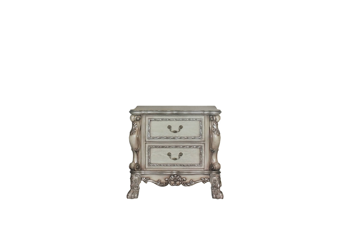 Dresden - Vintage Nightstand - Ancient White