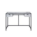 Wearn - Writing Desk - Weathered Gray & Black Finish