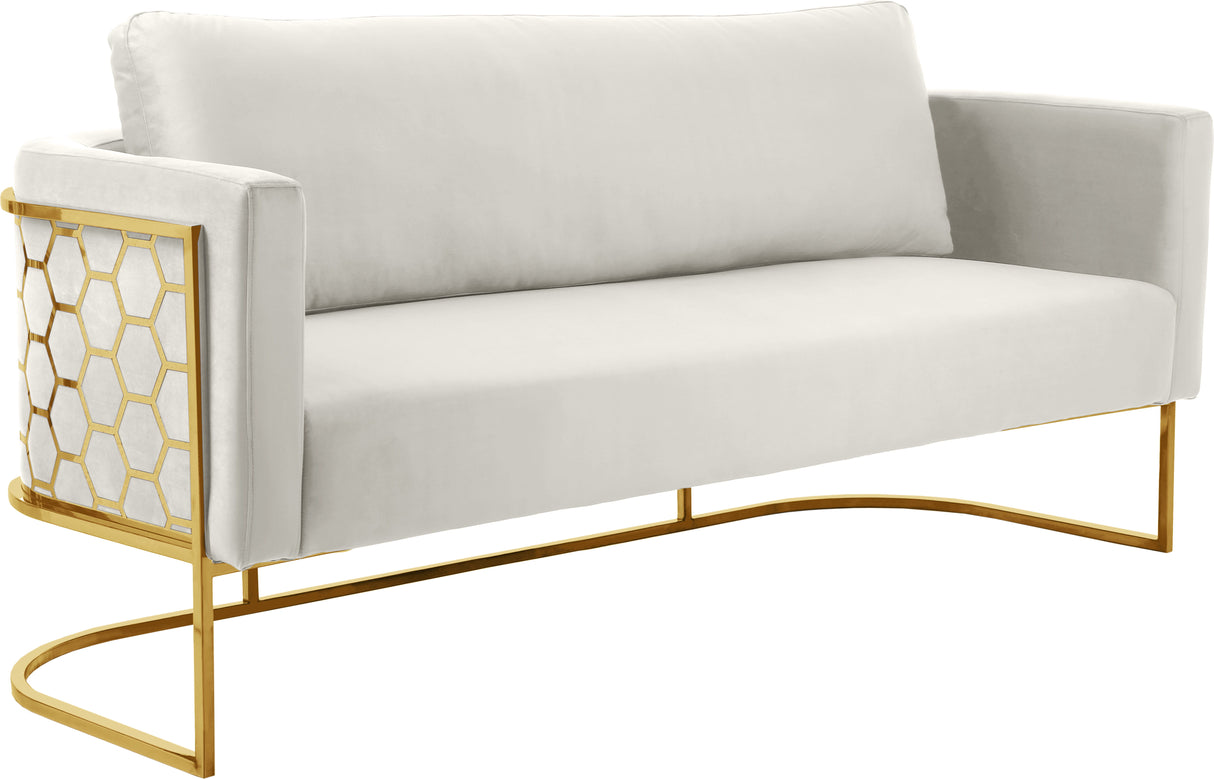 Casa - Sofa with Gold Legs