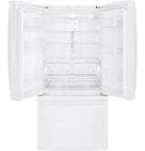 GE(R) ENERGY STAR(R) 24.7 Cu. Ft. French-Door Refrigerator - (GNE25JGKWW)