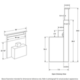 Universal 30" Telescopic Downdraft System - (UVD6301SPSS)