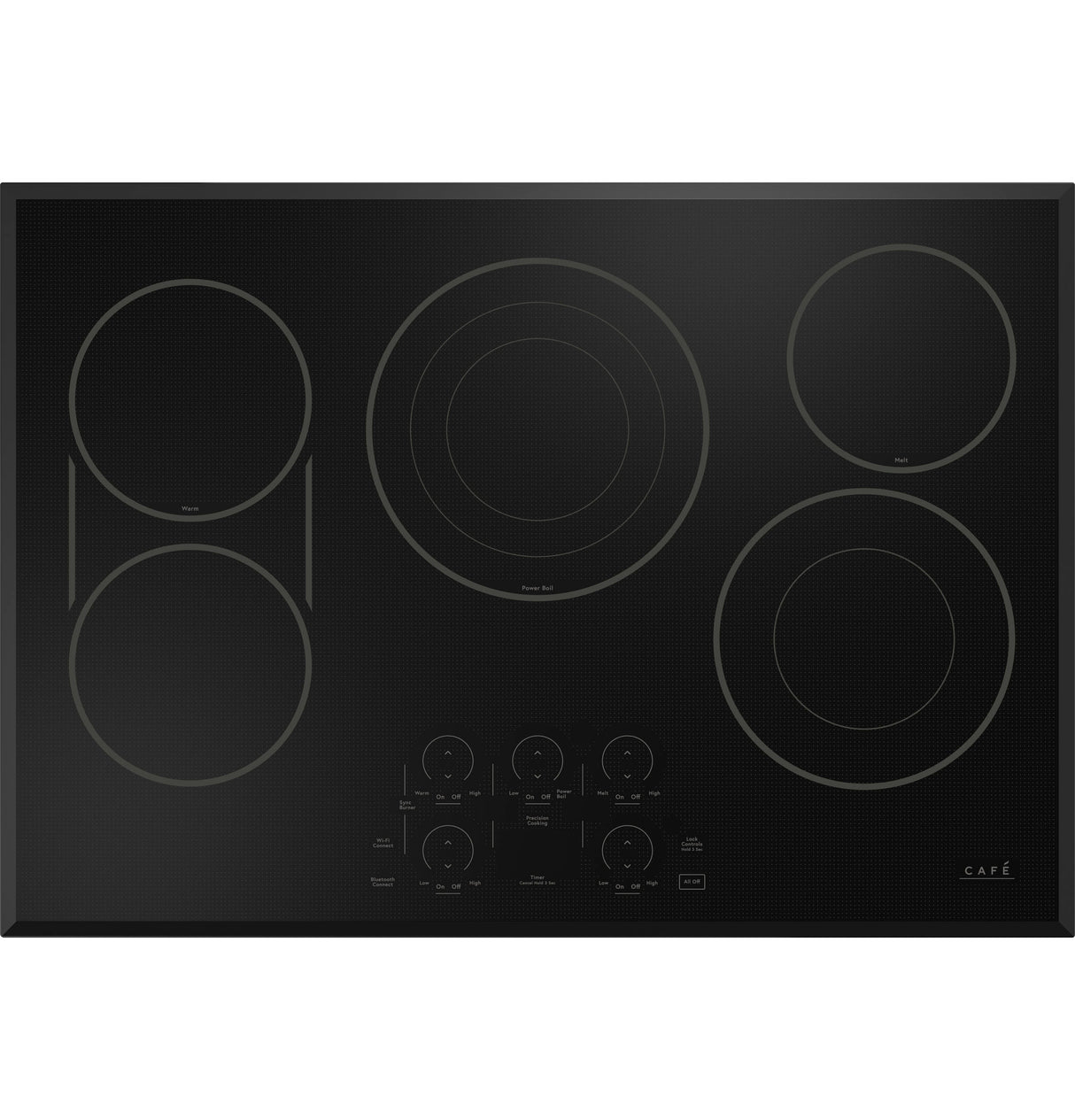 Caf(eback)(TM) 30" Touch-Control Electric Cooktop - (CEP90301TBB)