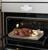 Caf(eback)(TM) 30" Smart Single Wall Oven with Convection in Platinum Glass - (CTS70DM2NS5)