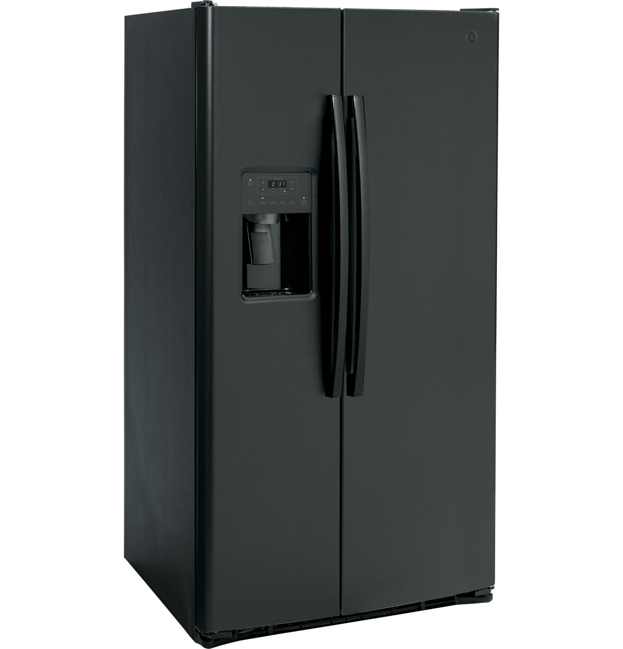 GE(R) 25.3 Cu. Ft. Side-By-Side Refrigerator - (GSS25GGPBB)