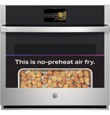 GE Profile(TM) 30" Smart Built-In Convection Single Wall Oven with In-Oven Camera and No Preheat Air Fry - (PTS9000BNTS)