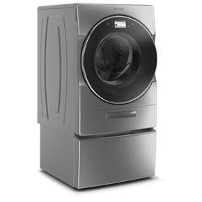 5.0 Cubic Feet Smart Front Load Washer With Load & Go XL Plus Dispenser - Chrome Shadow