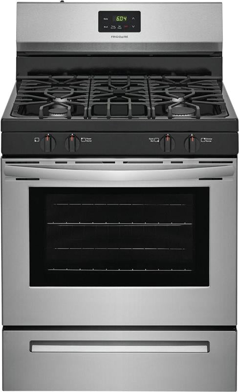 Frigidaire 30" Gas Range - (FCRG3051AS)