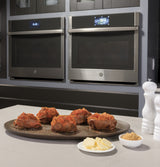 GE Profile(TM) 30" Smart Built-In Convection Single Wall Oven with No Preheat Air Fry and Precision Cooking - (PTS7000BNTS)