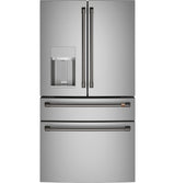 Caf(eback)(TM) ENERGY STAR(R) 27.8 Cu. Ft. Smart 4-Door French-Door Refrigerator - (CVE28DP2NS1)