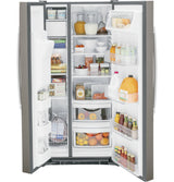 GE(R) 23.0 Cu. Ft. Side-By-Side Refrigerator - (GSS23GMPES)