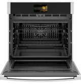 GE Profile(TM) 30" Smart Built-In Convection Single Wall Oven with In-Oven Camera and No Preheat Air Fry - (PTS9000SNSS)