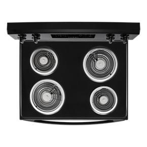 30" Amana Electric Range With Self-Clean Option - Black