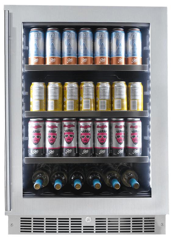 Saxony - 24" Single-zone Beverage Centre - (SPRBC056D1SS)