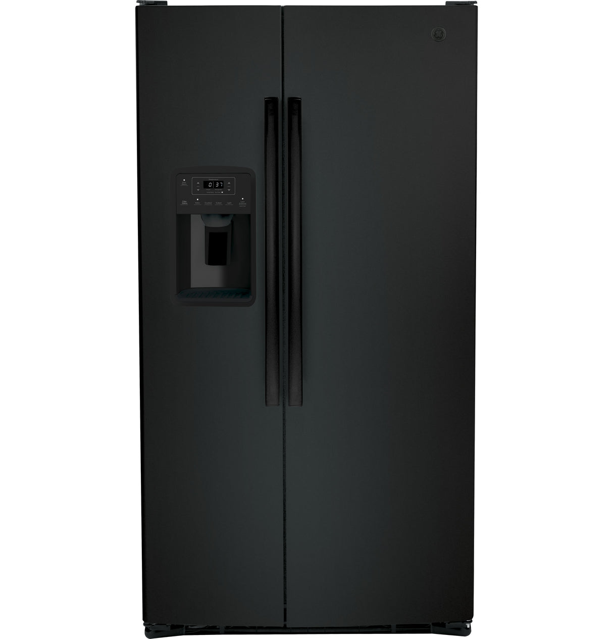 GE(R) ENERGY STAR(R) 25.3 Cu. Ft. Side-By-Side Refrigerator - (GSE25GGPBB)