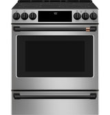 Caf(eback)(TM) 30" Smart Slide-In, Front-Control, Radiant and Convection Range - (CES700P2MS1)