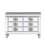 Varian - Server - Mirrored & Antique Platinum - 34"