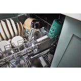 55 dBA Quiet Dishwasher With Adjustable Upper Rack - Fingerprint Resistant Stainless Steel