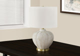 Transitional Lighting, Table Lamp, Resin - Cream