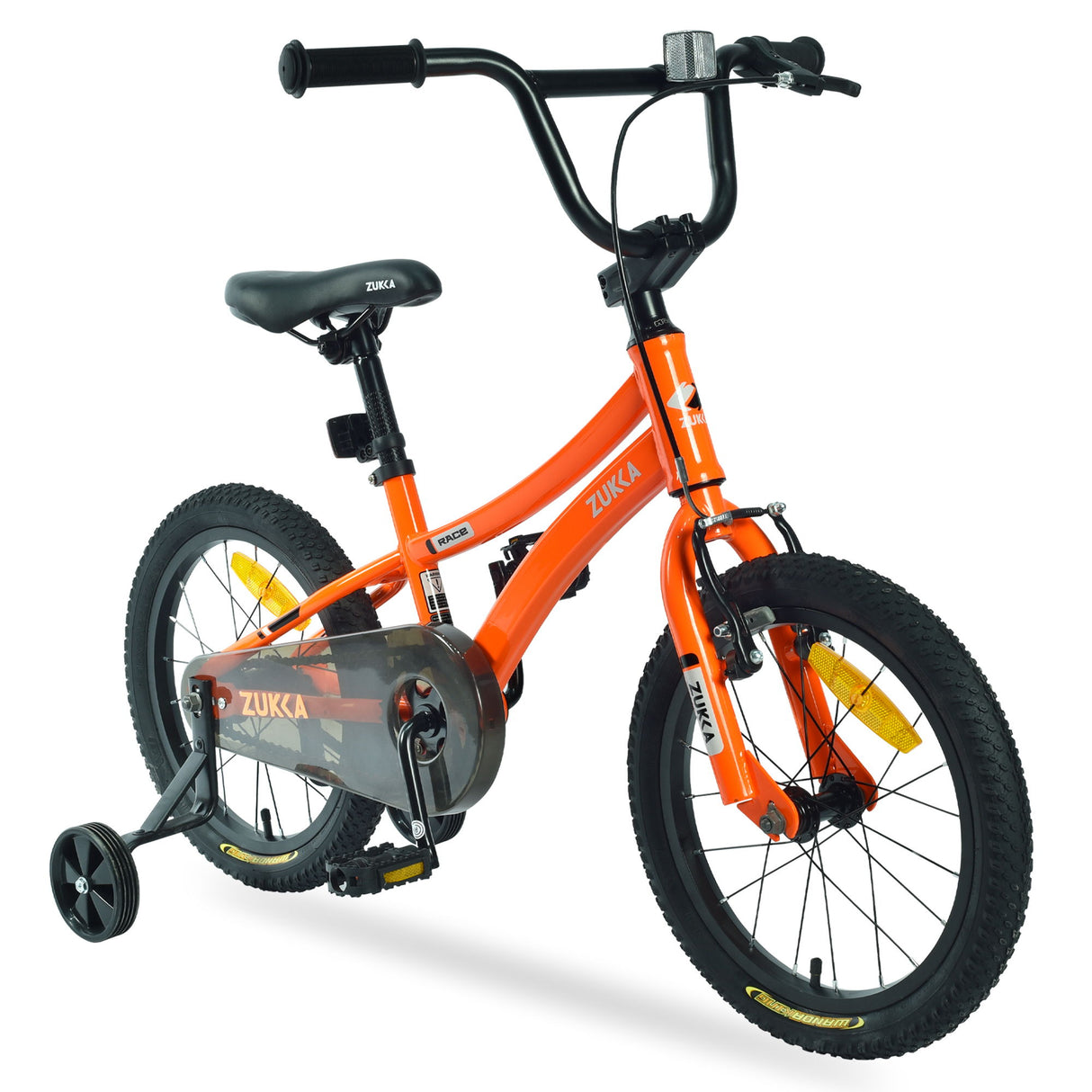 Zukka - Kids Bike, 16" Kids' Bicycle With Training Wheels For Boys Age 4-7 Years