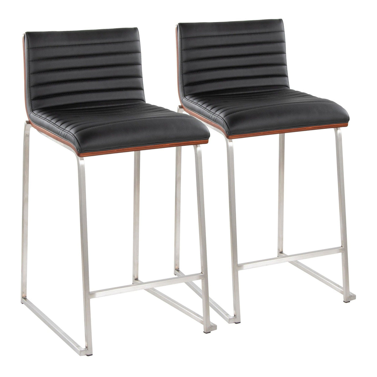 Mason Mara - 26" Fixed-Height Counter Stool (Set of 2)