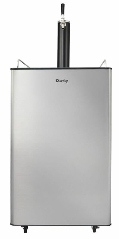 Danby 5.4 cu. ft. Single-Tap Keg Cooler in Stainless Steel - (DKC054A9SLDB)