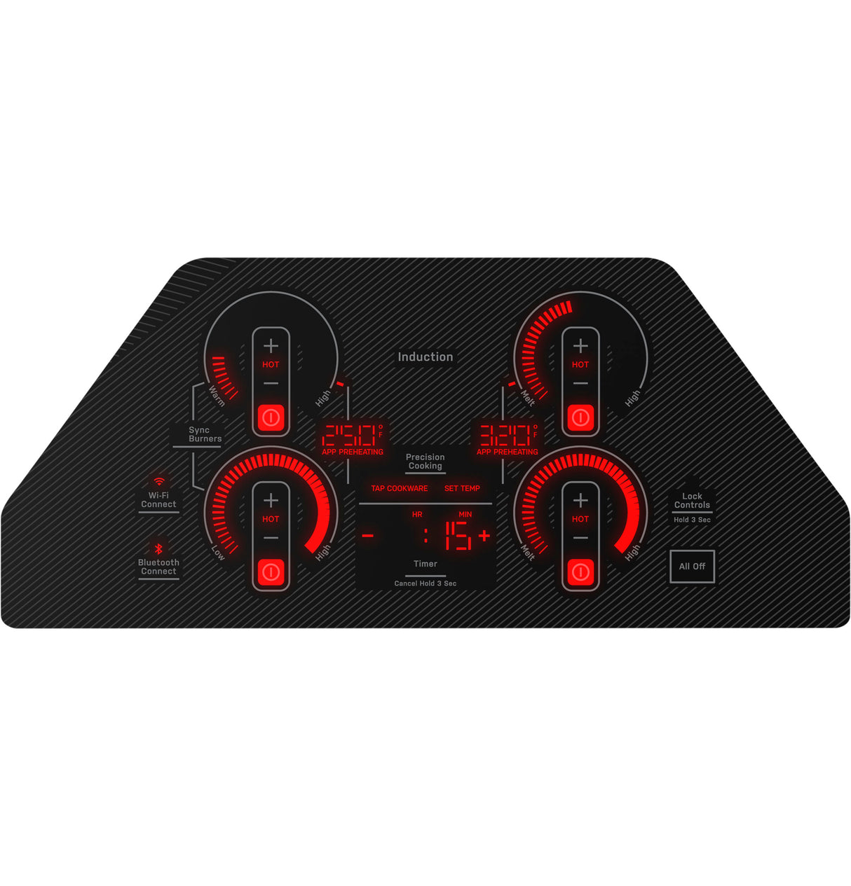 GE Profile(TM) 30" Built-In Touch Control Induction Cooktop - (PHP9030DTBB)