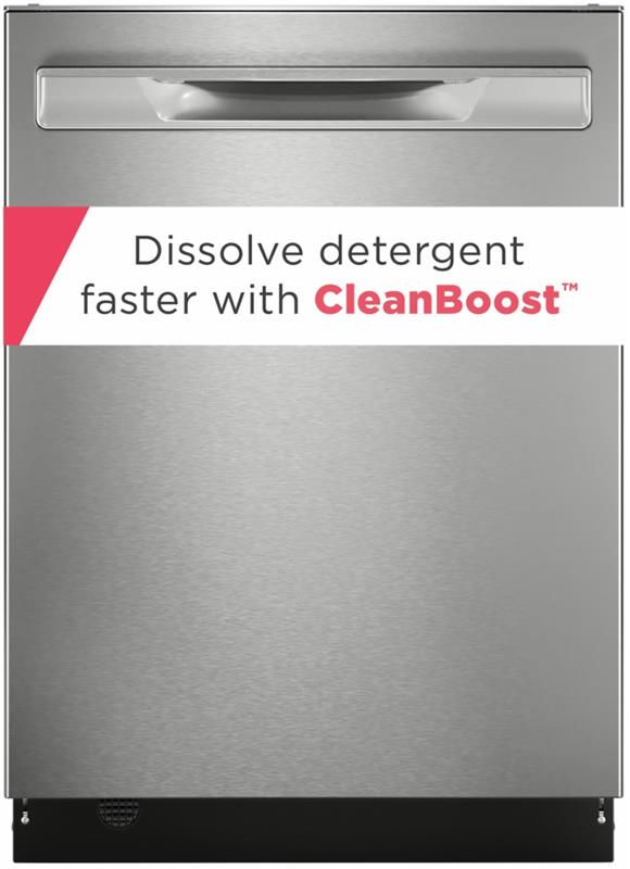 24" Stainless Steel Tub Built-In Dishwasher with CleanBoost? - (GDSP4715A)