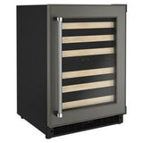 24" Panel-Ready Undercounter Wine Cellar With Wood-Front Racks