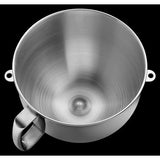 6 Quart Bowl-Lift Polished Stainless Steel Bowl With Handle