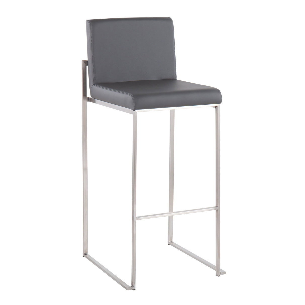 Fuji - Contemporary And Modern Elegance High Back Barstool