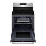 Electric Range With Air Fryer And Basket - 5.3 Cubic Feet