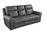 Wixom - Power Sofa - Dark Gray