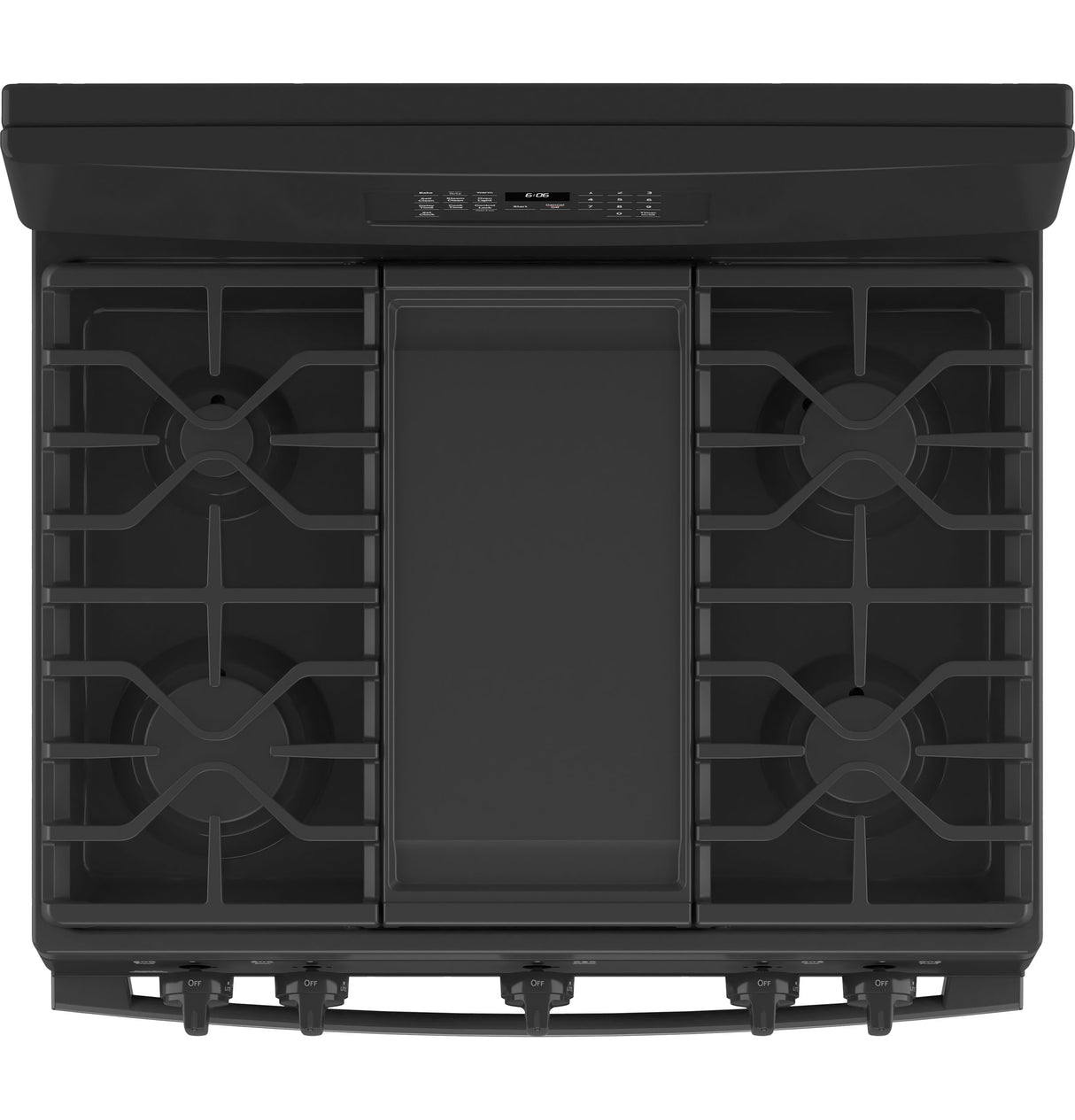 GE(R) 30" Free-Standing Gas Range - (JGB660DPBB)