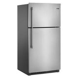 33" Wide Top Freezer Refrigerator With EvenAir Cooling Tower- 21 Cubic Feet