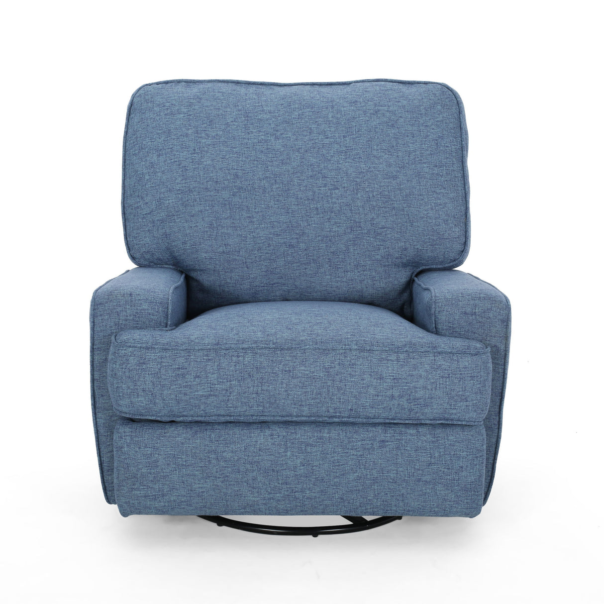 Wide - Manual Standard Recliner - Navy Blue