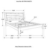 Serenity - Panel Bed