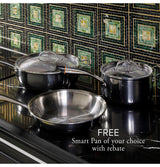 Caf(eback)(TM) 36" Touch-Control Electric Cooktop - (CEP90361TBB)