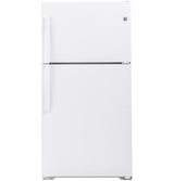 GE(R) ENERGY STAR(R) 21.9 Cu. Ft. Top-Freezer Refrigerator - (GIE22JTNRWW)