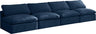 Plush - Modular Armless 4 Seat Sofa