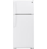 GE(R) ENERGY STAR(R) 17.5 Cu. Ft. Top-Freezer Refrigerator - (GTE18GTNRWW)