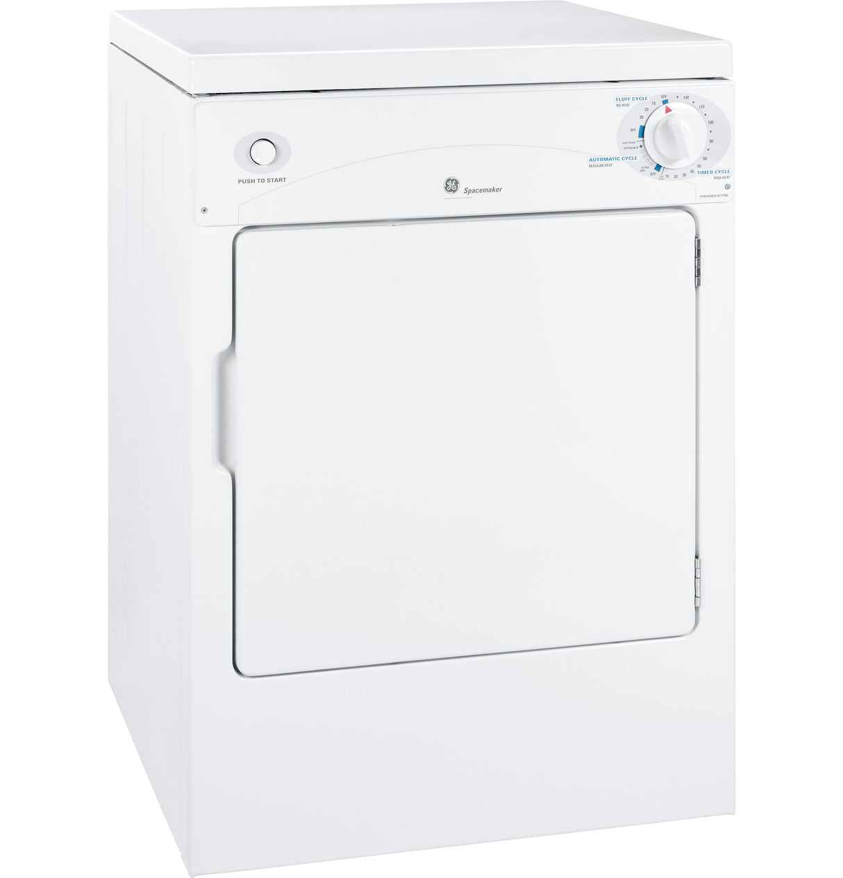 GE Spacemaker(R) 120V 3.6 cu. ft. Capacity Portable Electric Dryer - (DSKP333ECWW)