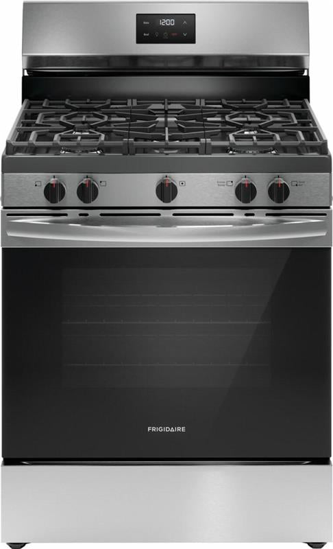 Frigidaire 30" Gas Range - (FCRG3052BS)