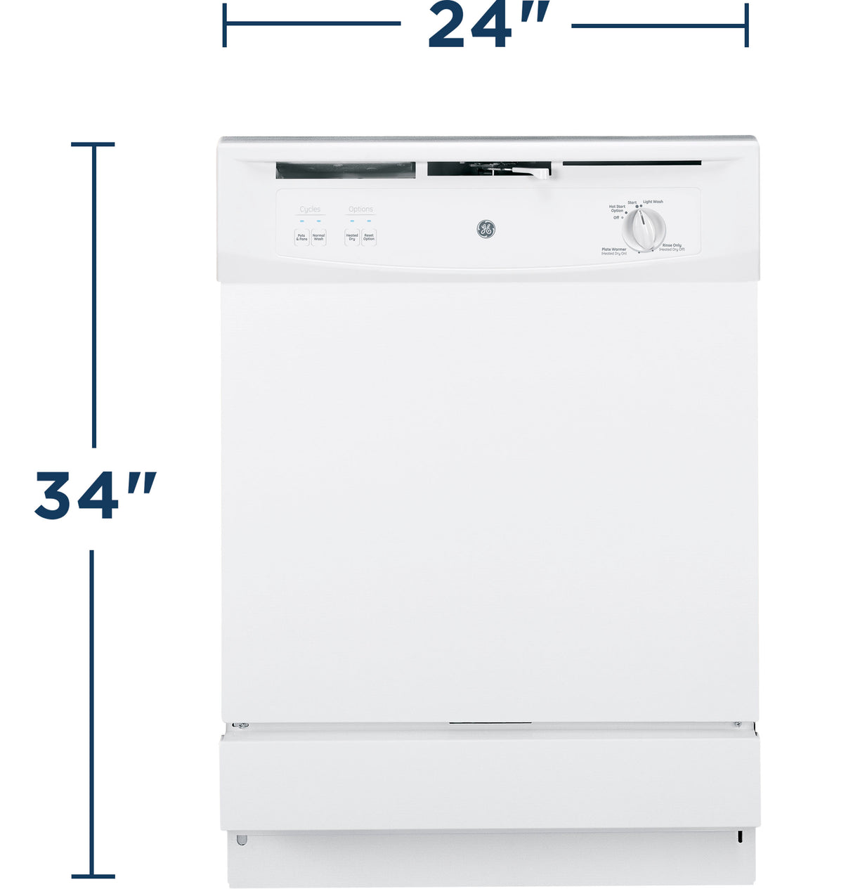 GE Spacemaker(R) Under-the-Sink Dishwasher - (GSM2200VWW)