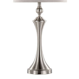 Flint - Contemporary Table Lamp Built In USB Port (Set of 2)