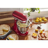 Artisan Series Tilt-Head Stand Mixer With Premium Accessory Pack - Candy Apple Red