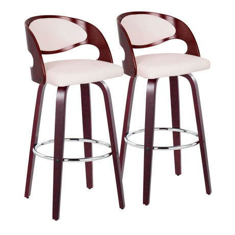 Pino - 30" Fixed-Height Barstool (Set of 2)