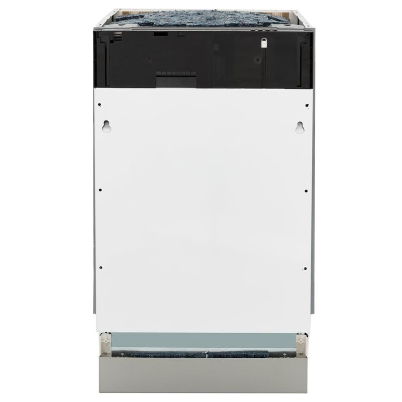 ZLINE 18" Tallac Series 3rd Rack Top Control Dishwasher in Custom Panel Ready with Stainless Steel Tub, 51dBa (DWV-18) - (DWV18)