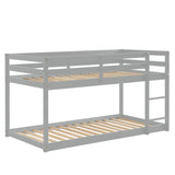 Twin Over Twin Floor Bunk Bed