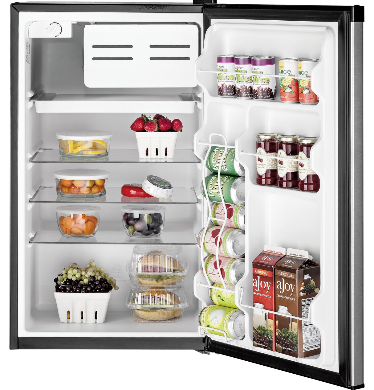 GE(R) ENERGY STAR(R) Compact Refrigerator - (GME04GLKLB)